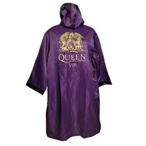 QUEEN + Adam Lambert VIP purple robe with hood‎ unisex OS